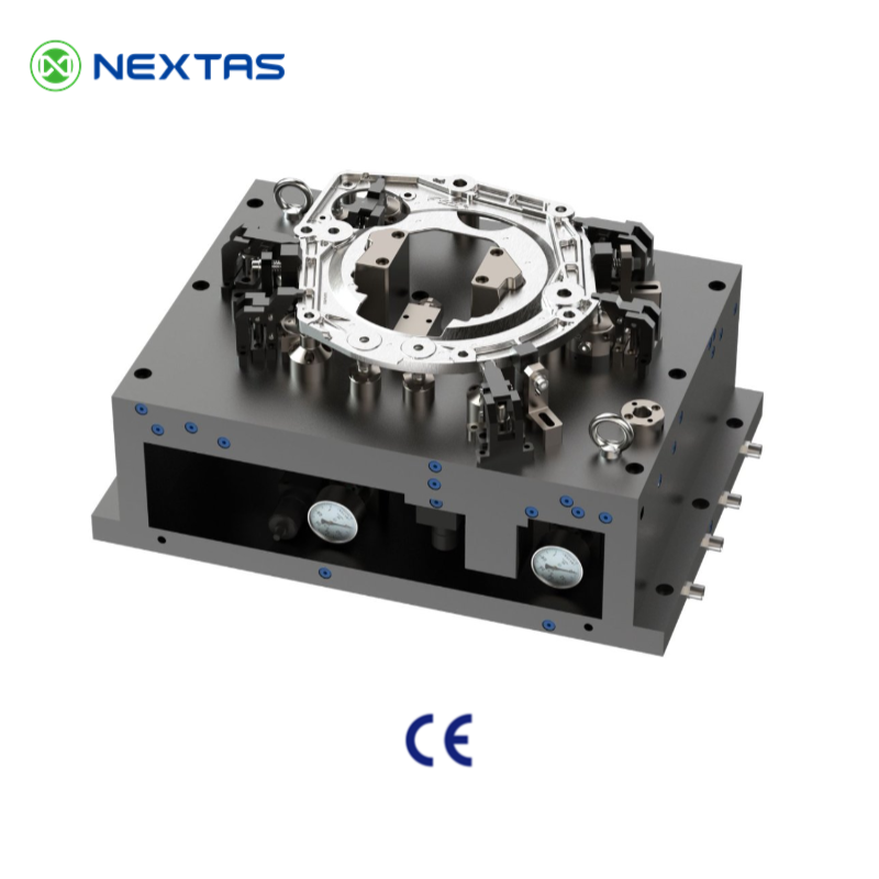 Integrated-pressure hydraulic fixture
